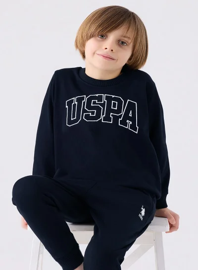 U.S. Polo Assn. U.S. Polo Assn. Boys Navy Tracksuit Set