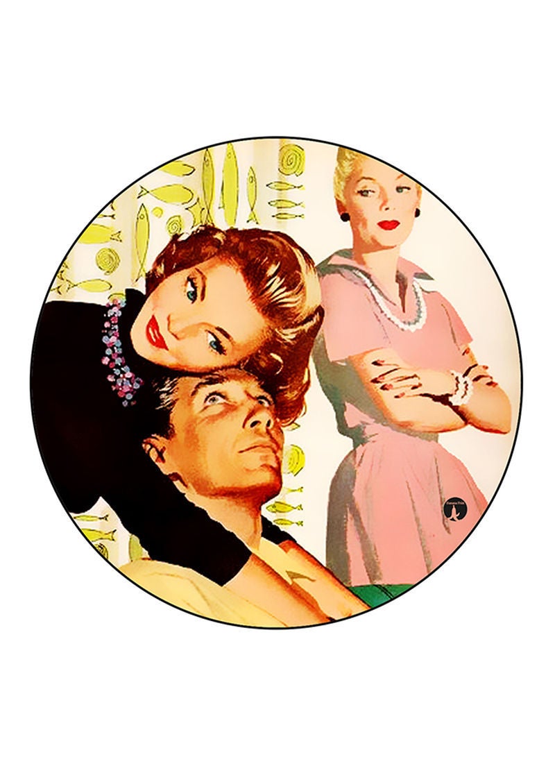 RKN Vintage Art Printed Pin Multicolour - Image 2