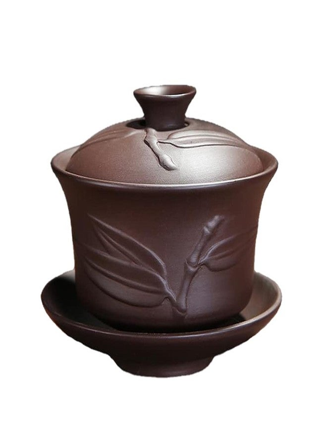 Woonsoon Yixing Chinese Zisha Gaiwan Handmade 170ml China Porcelain Gaiwan Kungfu Teacup Traditional Chinese Teaware Tea Set - Image 1