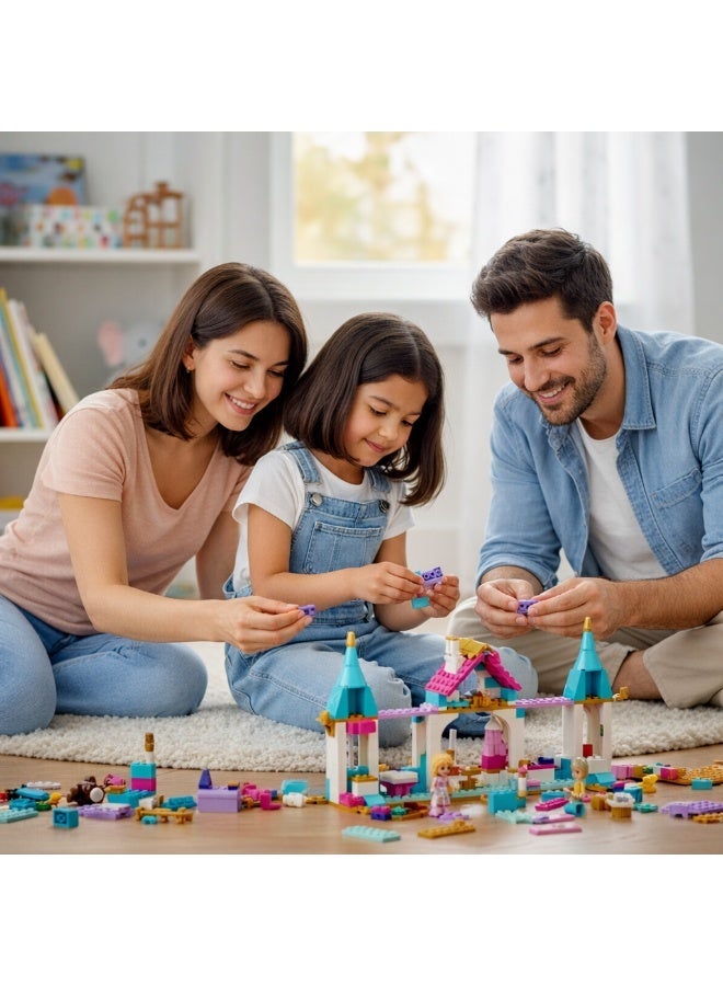 Qman Princess Castle Building Blocks Set for Kids – 1169 Pieces with 5 Mini Figures, Creative Construction Toy for Girls Ages 6+ - Image 5