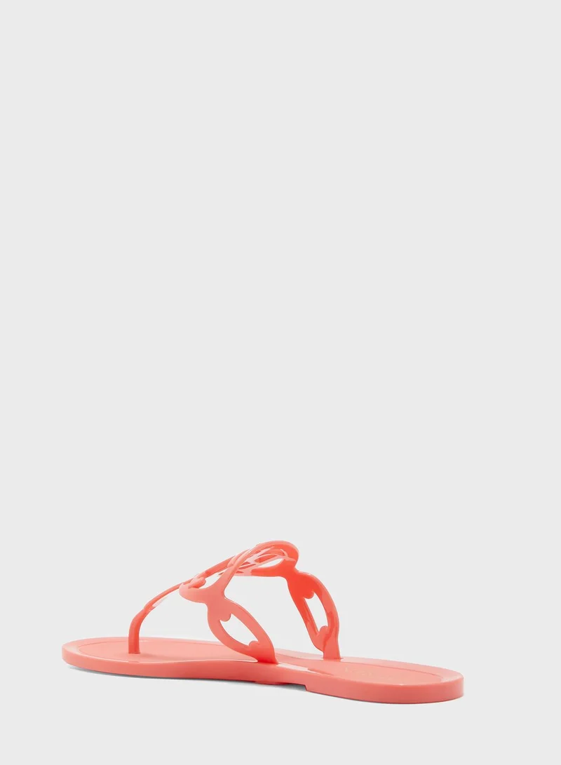 Lauren Ralph Lauren Audrie Jelly Flat Sandals