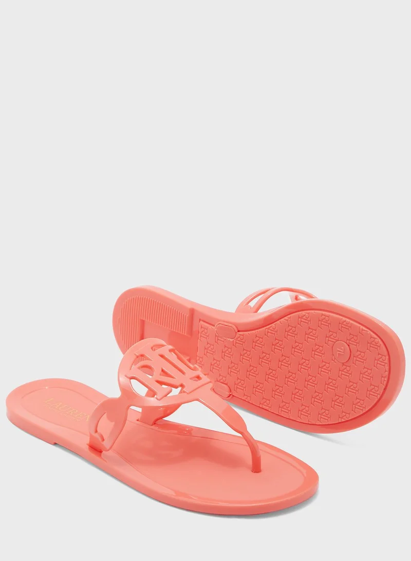 Lauren Ralph Lauren Audrie Jelly Flat Sandals