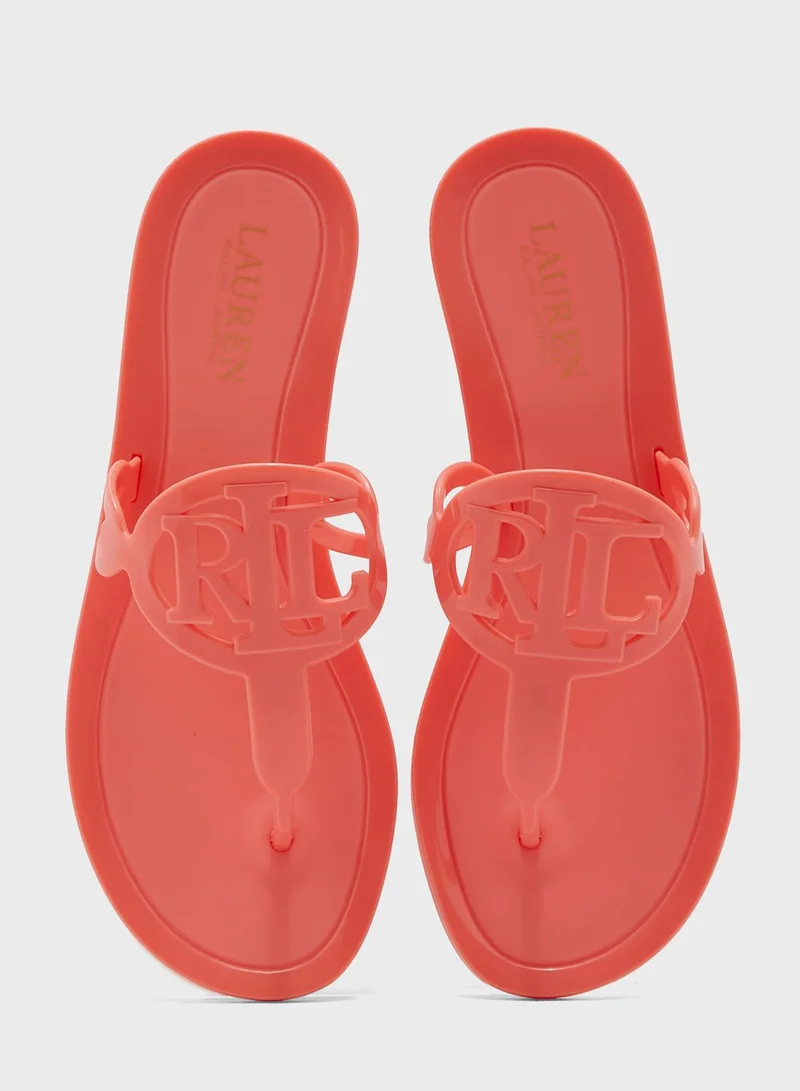 Lauren Ralph Lauren Audrie Jelly Flat Sandals