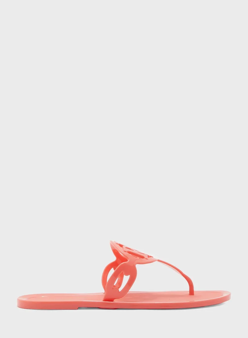 Lauren Ralph Lauren Audrie Jelly Flat Sandals