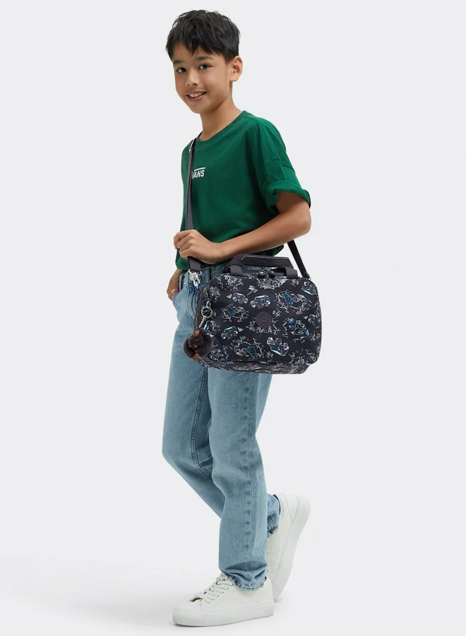kipling Race Miyo Large Unisex Lunch Bag (with trolley sleeve) - Jungle Fun