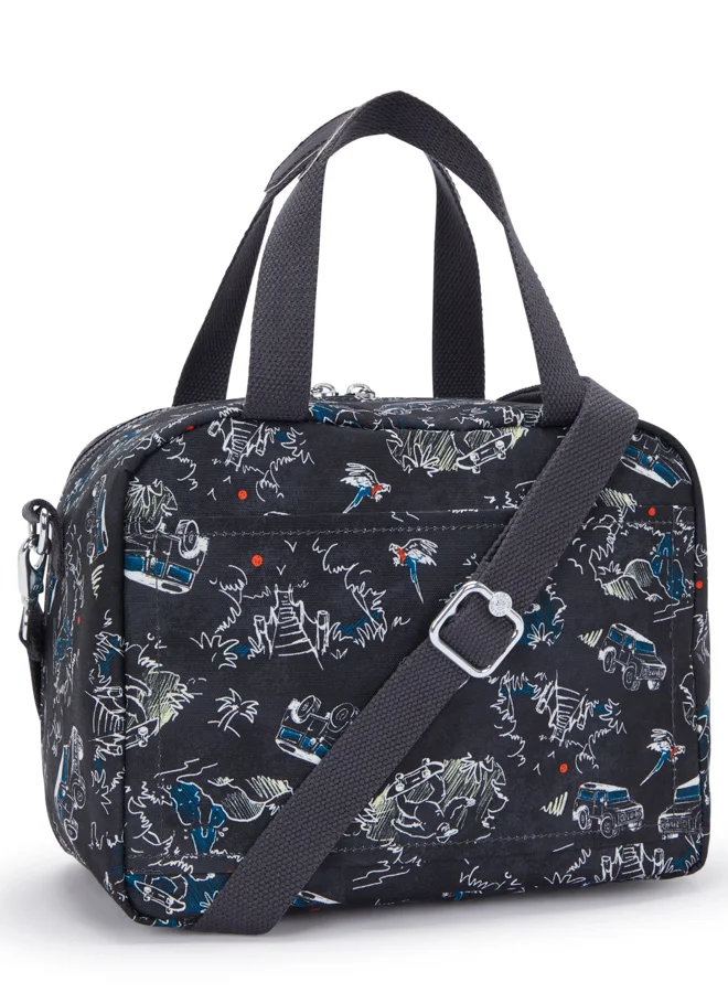 kipling Race Miyo Large Unisex Lunch Bag (with trolley sleeve) - Jungle Fun