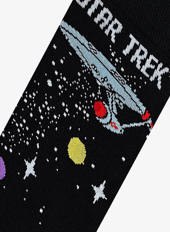 Odd Sox جوارب رجالية من أود سوكس بتصميم ستار تريك للسفر الفضائي - Image 4