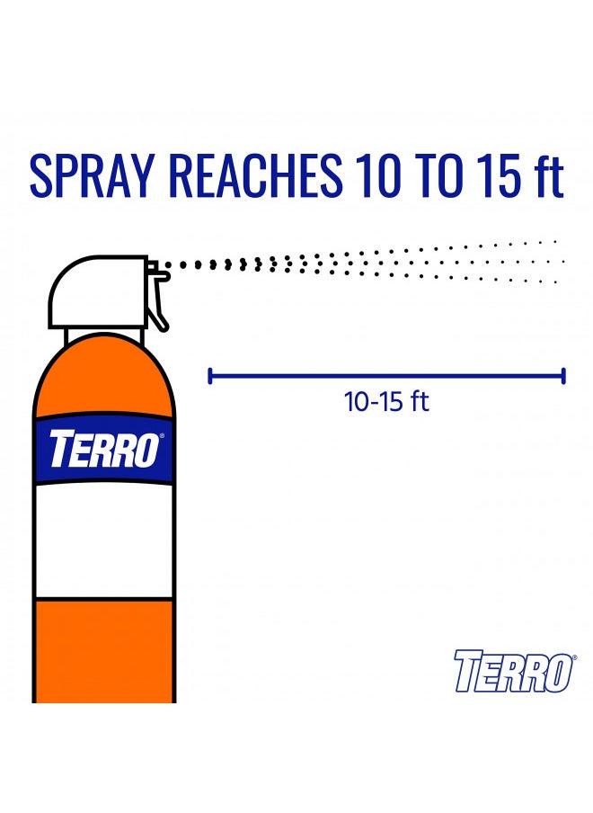 Terro TERRO T1700SR 2 Pack 19 oz Outdoor Ant Killer Spray, White  - Image 4