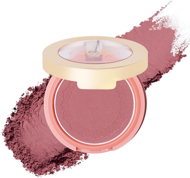 Oulac Blushers for Cheeks Make up Mauve Rose Cream Bulsh Suitable for cooltoned skin LongLasting Fade Sweat Resistant Vegan CrueltyFree N11 Fatal Seduction