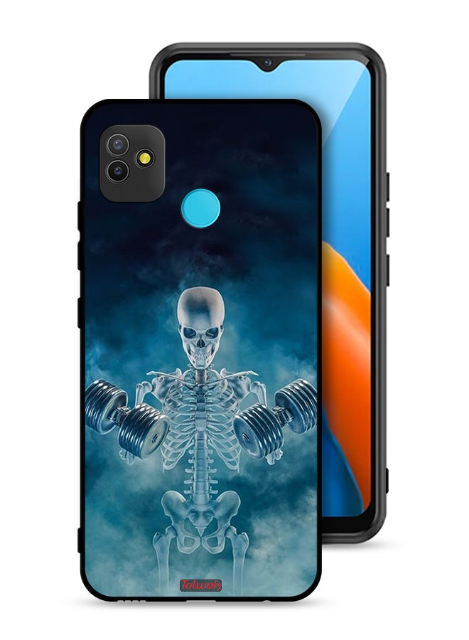 Tolwak Tecno Pop 5 Protective Case Cover No Pain No Gain Pose - Image 1