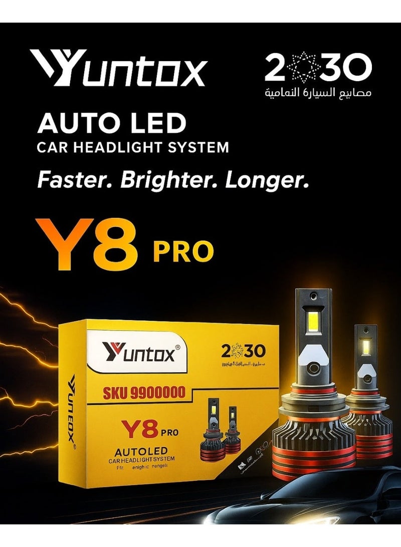 Yuntax Y8 Pro Car Led