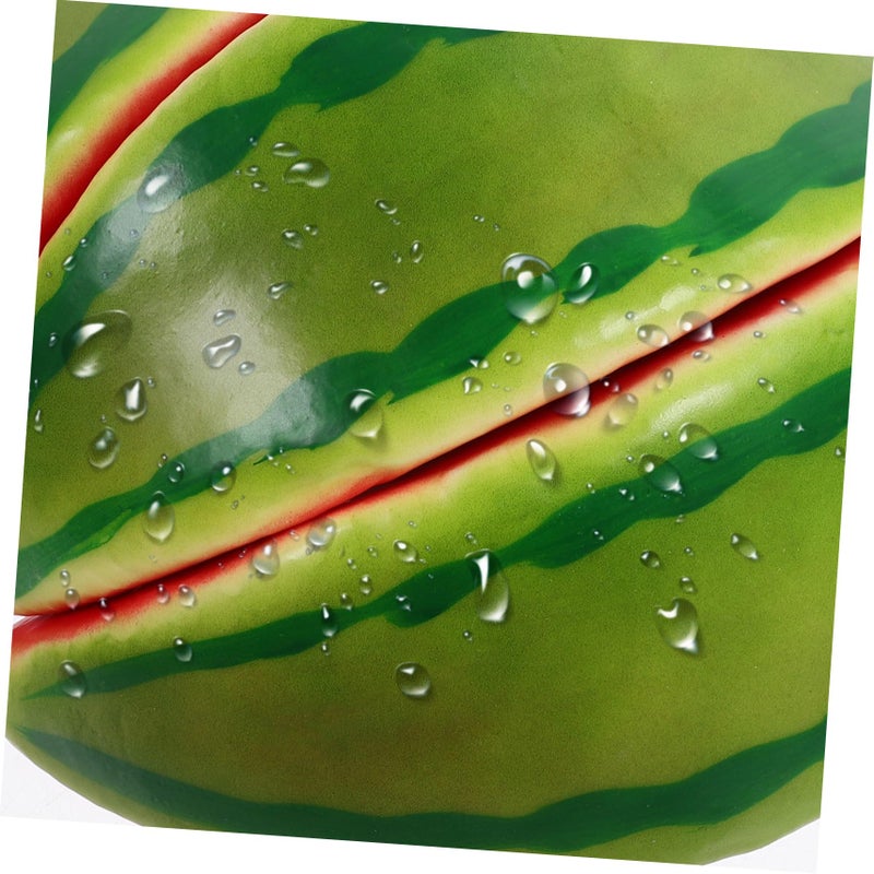 Realistic Watermelon Slice Models 4pcs For Home Decor Photography Props Party Decoration - Image 5