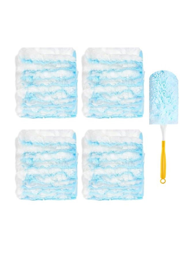 PEACHICHA 360 Degree Dusters Refills,Heavy Duty Duster Refills, Disposable Replacement Head for Cleaning, Multi Surface Refills, 30 Count - Image 1