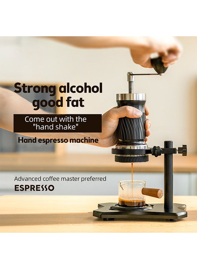 Generic Portable Espresso Machine 9-12Bar Variable Pressure Manually Operated Compact Travel Coffee Maker Portable Manual Espresso Coffee Maker Machine  - Image 2