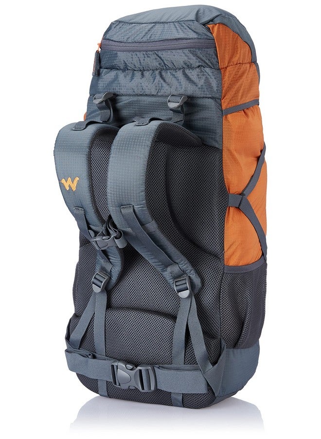 WILDCRAFT 45 Ltrs Grey And Orange Rucksack Large - Image 5