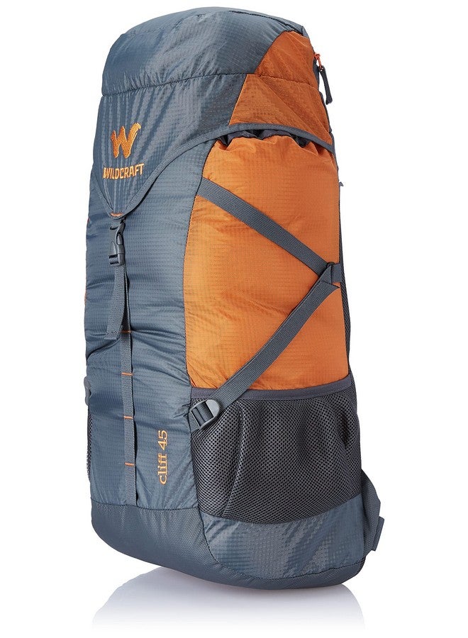 WILDCRAFT 45 Ltrs Grey And Orange Rucksack Large - Image 4