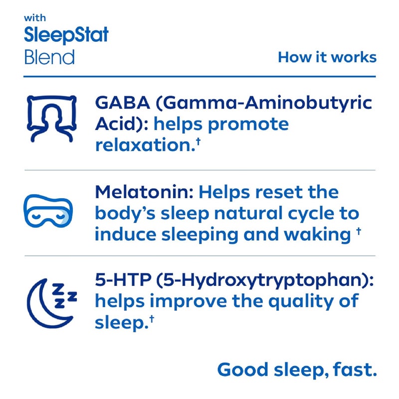 Dream Water Sleep Aid Supplement Drink Melatonin 5mg GABA 5HTP Zero Sugar Natural Flavors No Added Colors 25 oz Liquid Sleep Shots Snoozeberry 4Count - Image 5