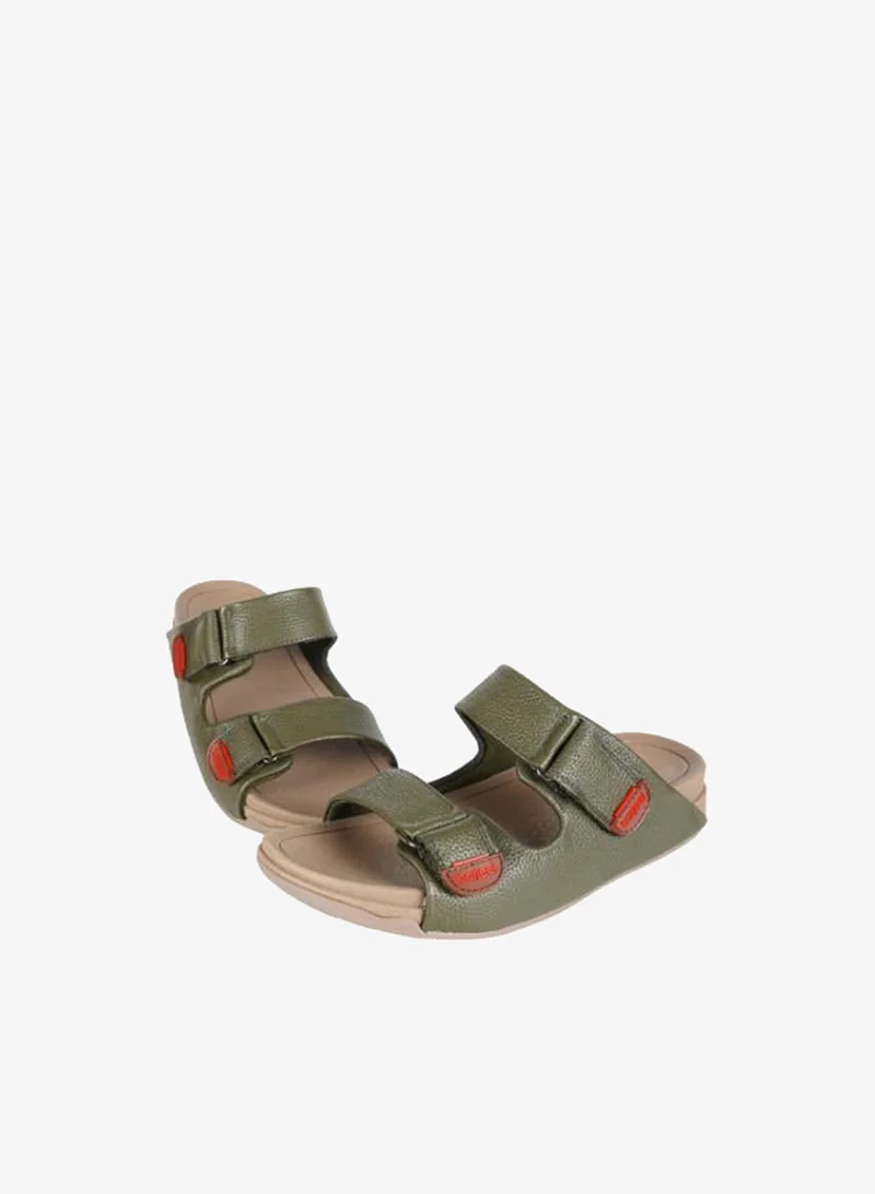 Barjeel Uno Olive 008-3529 Barjeel Mens Casual Sandals 20272 Olive for Men | Best Price UAE
