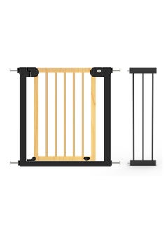 Baby Safe Wooden Safety Gate w/t 21cm Black Extension - Natural Wood - pzsku/Z748C297280CE04F16A5CZ/45/_/1685794433/cfc67fdb-31e6-491a-b6e2-a8c719a90d8b