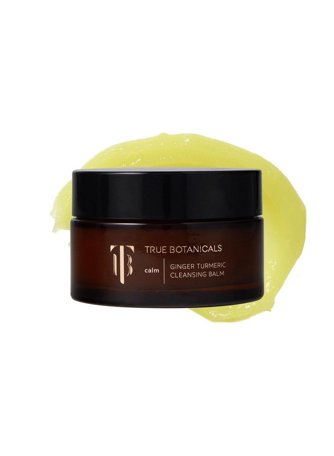 True Botanicals Ginger Turmeric Cleansing Balm | Removes Makeup, Sunscreen & Dirt - Not Moisture | Dermatologist Tested, All Natural, Vegan, Clinically Proven | 3.4 fl oz | 100 ml - Image 1