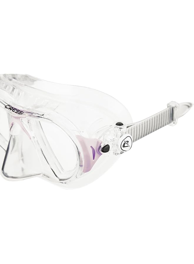 Cressi Nano Professional Scuba and Free Diving Mask Soft SiliconeCrystal or Black - Image 4