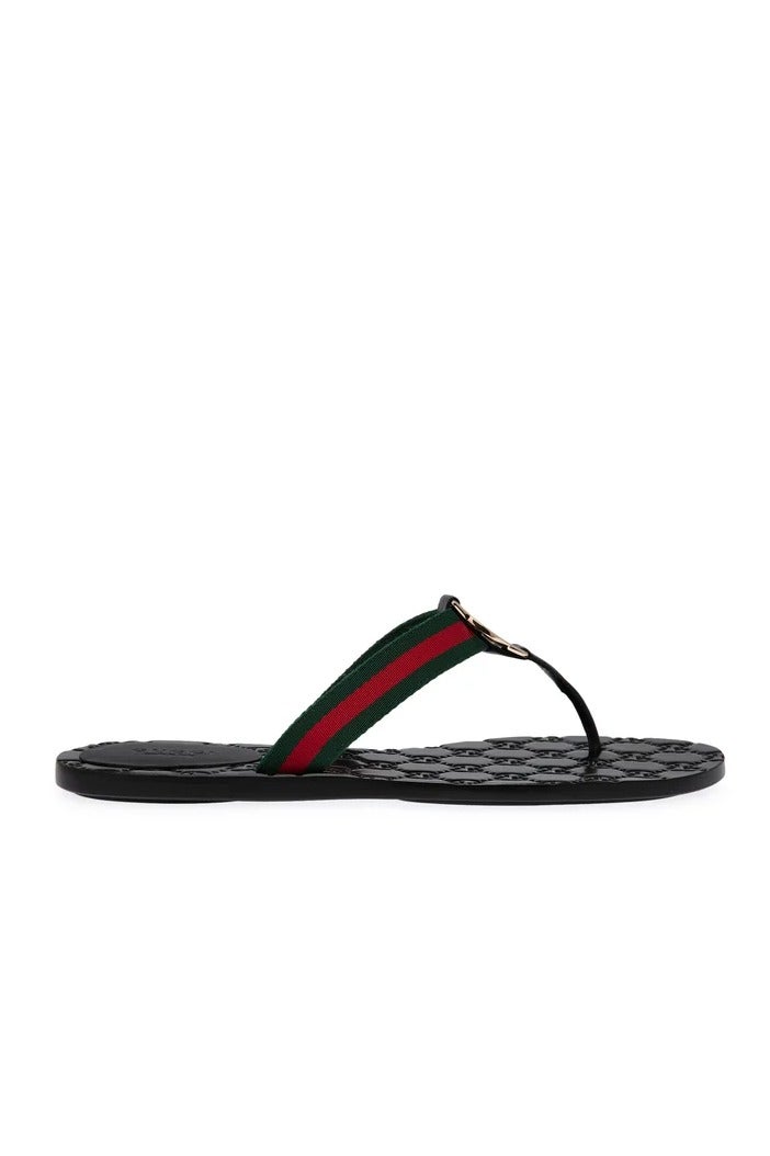 GG GG thong web sandals - Image 2
