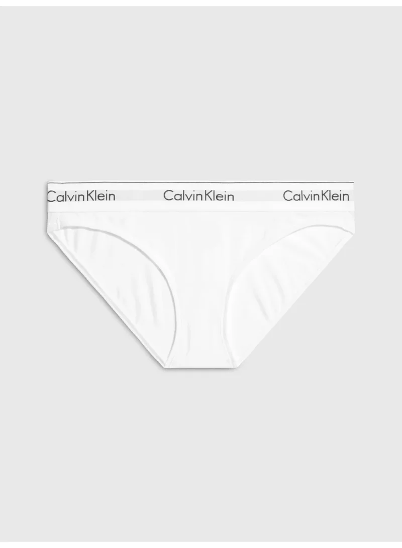 CALVIN KLEIN WHITE Modern Cotton Bikini for Women | Best Price UAE