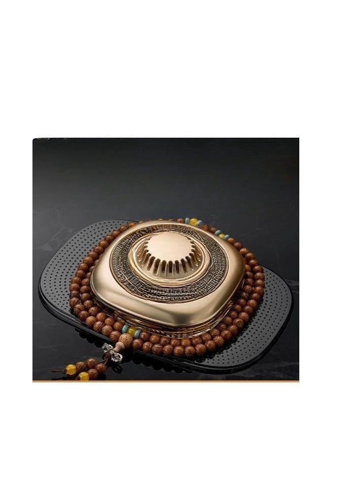 Car Aromatherapy Three Piece Set (Fragrance+Anti Slip Pad+Wooden Bracelet)  - Image 2