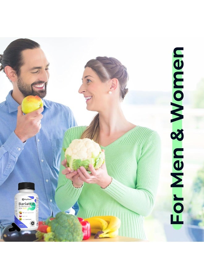 Mybari Bariatric Multivitamin With Iron 60 Capsules For Men And Women - Image 5