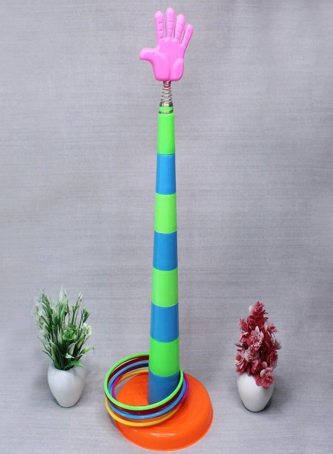 غلان لعبة رمي الحلقات للأطفال من GLAN، هدية مثالية لحفلات أعياد الميلاد، عبوة متعددة الألوان (لعبة رمي الحلقات) - Image 5