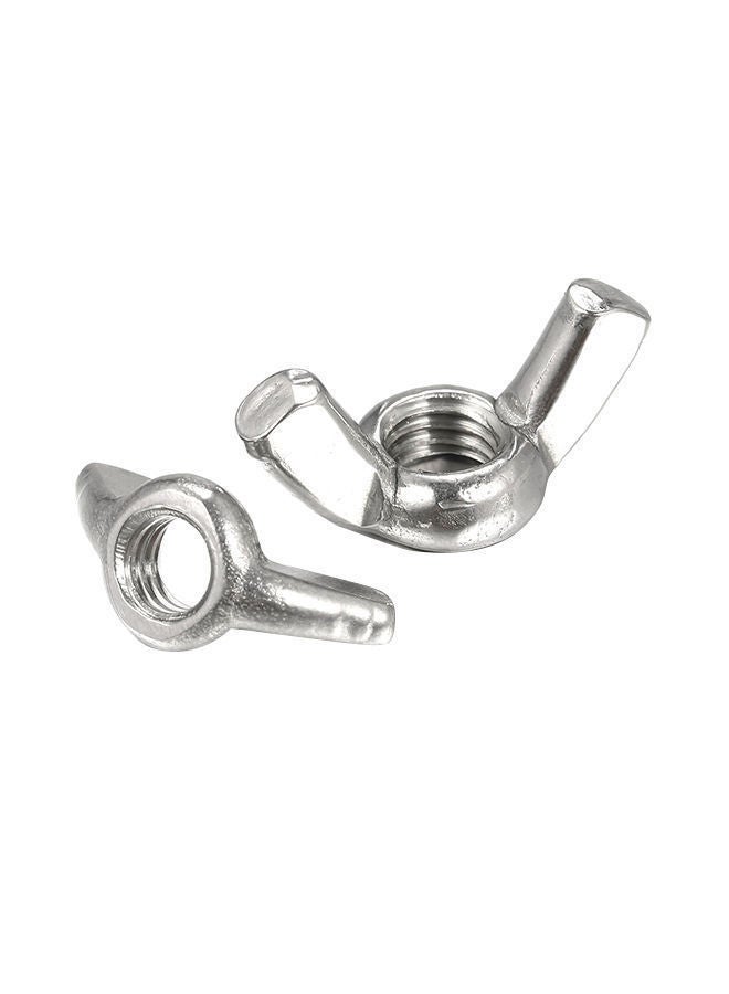 NIBEMINENT Stainless Steel Cap Hexagon Nut Kit Silver  - Image 3