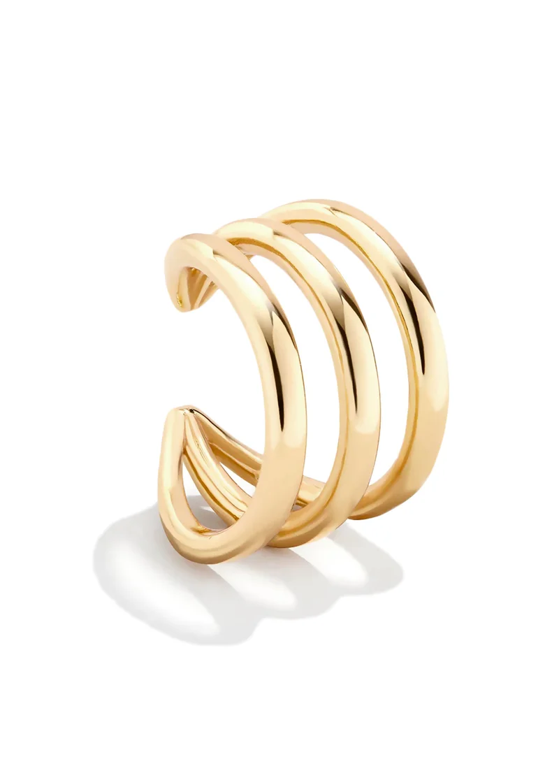 Liu Jo Liu Jo Triad Gold Ear Cuffs - LJ2732