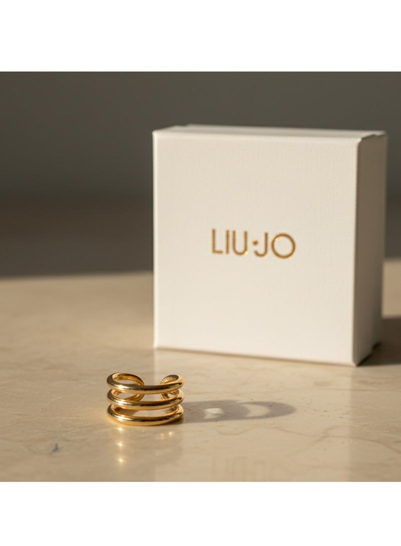 ليو جو لي جو أساور أذن ذهبية ثلاثية - Image 4