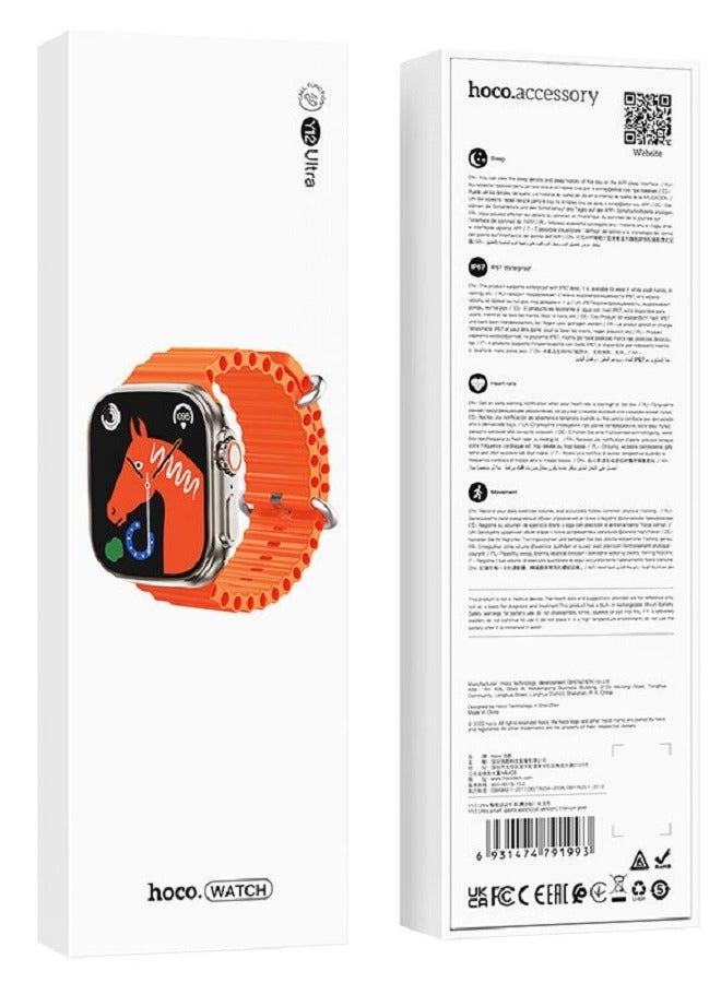 HOCO Y12 ULTRA SMART SPORTS WATCH - Image 3