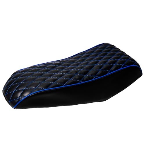 JMCHstore Blue Diamond Stitch Retro Seat Cover for Coleman CC100X Mini Bike 98cc Hisun 100CC Kids Trail Bike Cushion Replacement Parts - Image 1