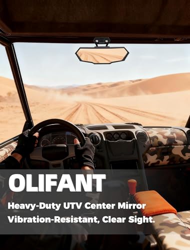 OLIFANT RZR UTV Center Rearview Mirror For Polaris RZR PRO R/PRO R4 2022-2025 PRO XP/XP4 2020-2025 RZR Trail 2021-2024/S 2023/S 900/S 1000 2021-2024 RZR XP/XP4 1000 2024-2025 Turbo R/R4 2022-2024 2883763 - Image 2