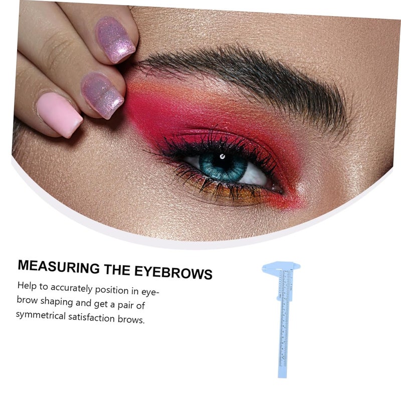 قطعتان مسطرة حاجب احترافية أداة تصميم مستوى للتشكيل والتخطيط الدقيق - Image 4