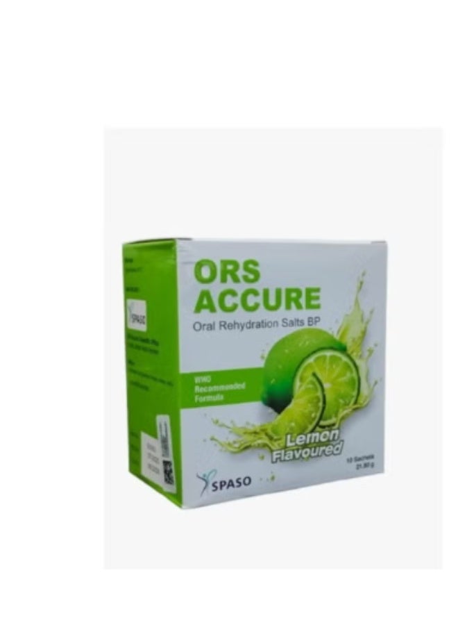 ORS Accure lemon 10's Sachets