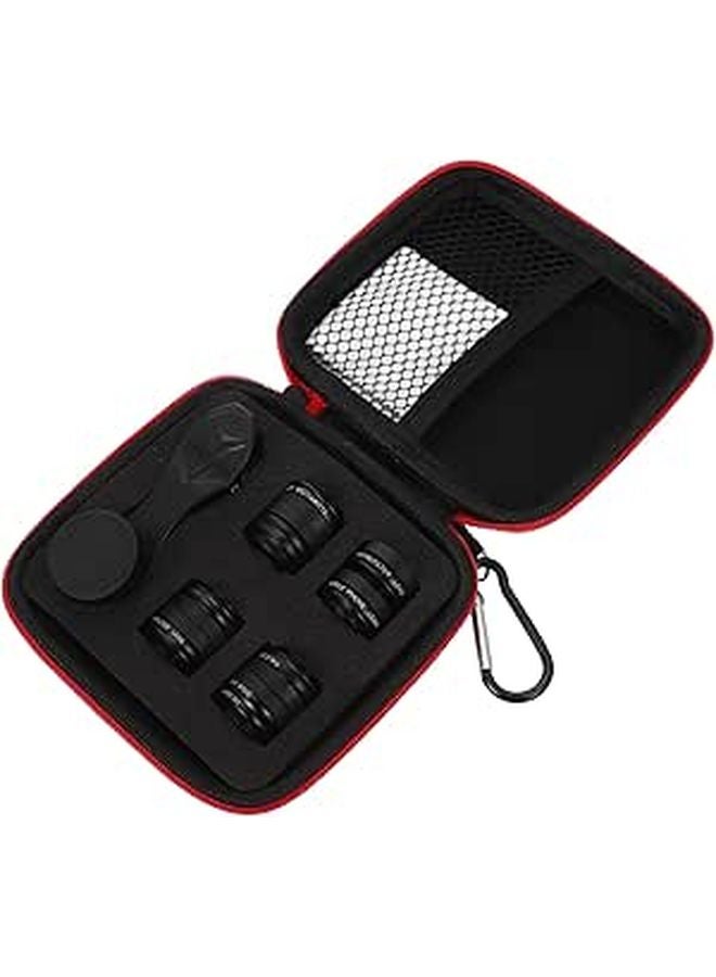 10 In 1 Universal Clip On Phone Camera Lens Kit With Macro And Wide Angle Lenses - Image 1