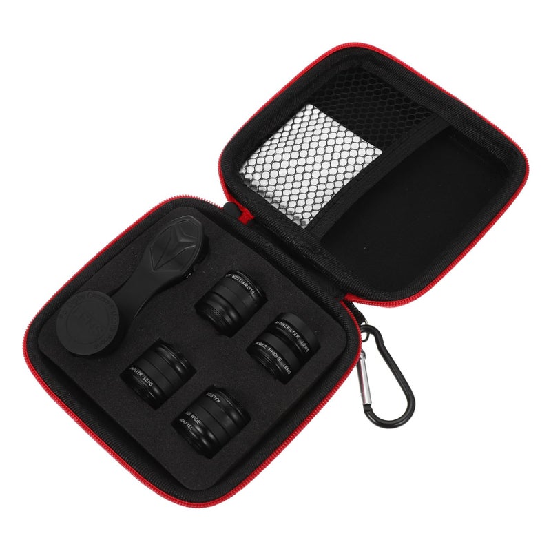 10 In 1 Universal Clip On Phone Camera Lens Kit With Macro And Wide Angle Lenses - Image 2