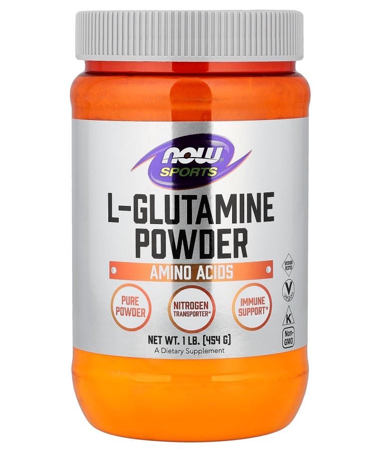 now Sports L-Glutamine Powder 1 lb (454 g)