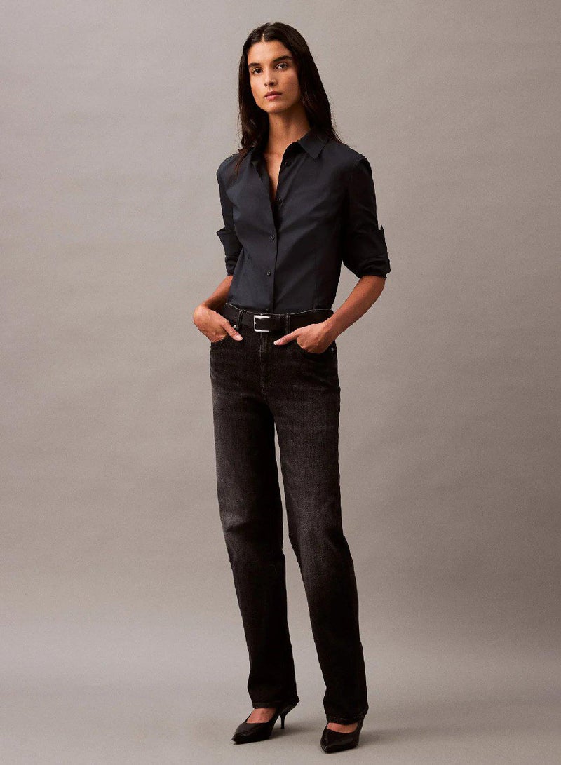 CALVIN KLEIN Relaxed Cotton Cashmere Jean - Image 1