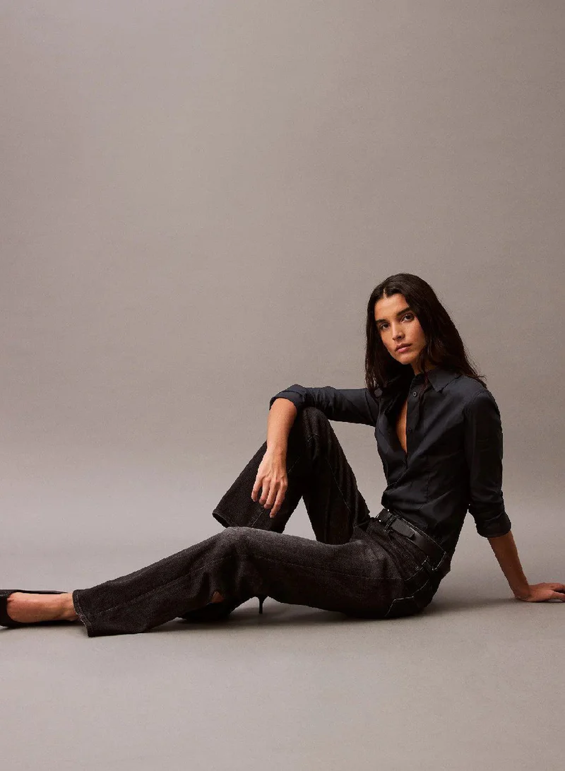 Calvin Klein Relaxed Cotton Cashmere Jean