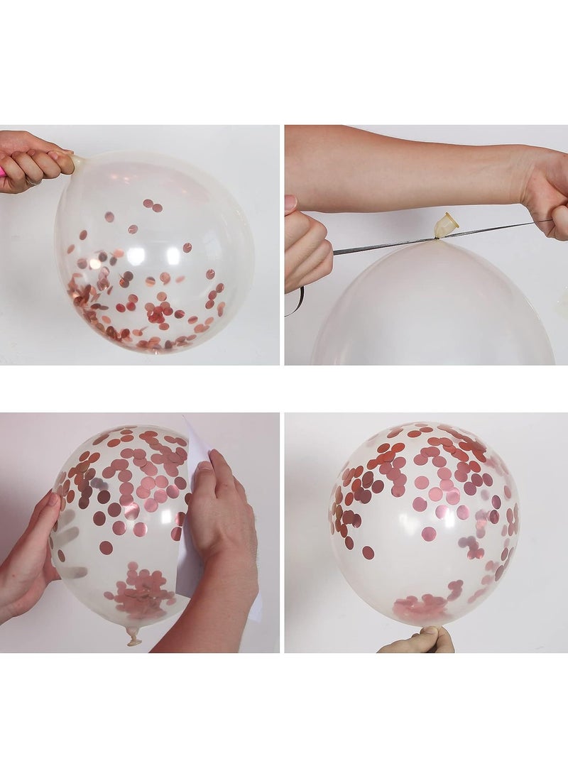 72 PCS Bride to Be Decoration Set Party Balloons Bride To Be Balloon Package  - Image 5
