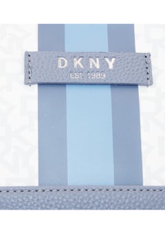 حقيبة مستحضرات التجميل DKNY Signature Stripe 2.0 Dome، حقيبة مكياج للسفر صغيرة، حقيبة تخزين صغيرة خفيفة الوزن لمستحضرات التجميل، حقيبة مكياج صغيرة، حقيبة أدوات الزينة للسفر - pzsku/Z748D7849E2255043A695Z/45/_/1706610960/64a2a2f4-cb98-43a2-aa5b-cd842886784f