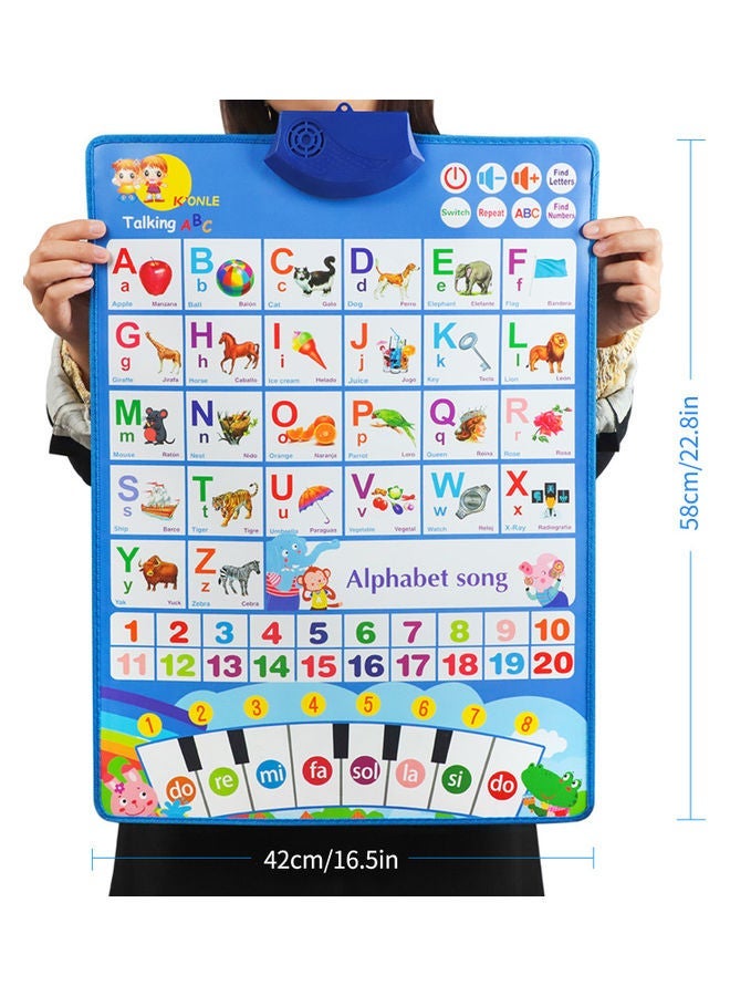 NIBEMINENT Interactive Alphabet Wall Chart - Image 3