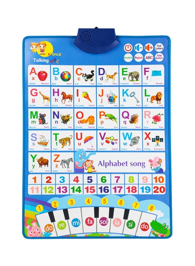 NIBEMINENT Interactive Alphabet Wall Chart - Image 1