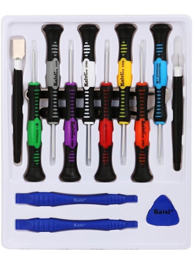 DIY Crafts Diy Crafts 11113 6737 Mobile Repair Opening Tool Kit Pry Removal Tool for Smartphones, Multicolor, 15 Piece  - Image 3