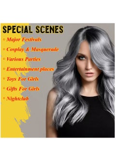 Kanza Hair Coloring Dye Wax 120g Instant Hair Wax Temporary Hairstyle Cream Hair Pomades Natural Hairstyle Wax Long-lasting Modelling Gel Cream for Men & Women  - Image 2