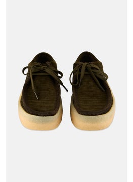 clarks Men Wallabee Lace Up  Casual Shoes, Olive  - Image 4
